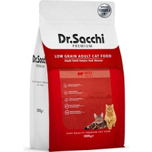 Braventa Collection Premium Düşük Tahıllı Sığır Etli Yetişkin Kedi Maması 1 kg