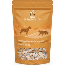 Braventa Collection Freeze Dried Tavuk Göğüs Kedi Ödül MAMASI%100 Doğal, Glutensiz 30 Gr( Treat)