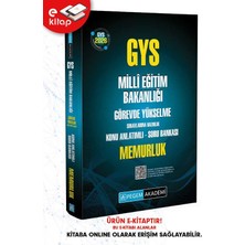 2026 Gys Meb Görevde Yükselme Sınavlarına Hazırlık Konu Anlatımlı