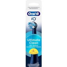 Braventa Collection Io Ultimate Clean Siyah Diş Fırçası Yedek Başlığı 4 Adet