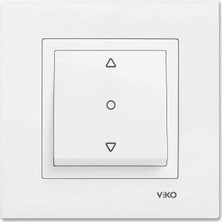 Braventa Collection Beyaz Tek Düğmeli Jaluzi