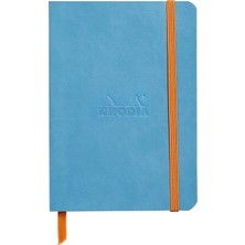 Braventa Collection Rhodia 117357C Yumuşak Kapaklı Defter, Noktalı, Turquoise Blue, A6