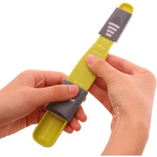 Braventa Collection Iki Taraflı Ayarlanabilir Ölçüm Kaşığı, Baharat, Tuz, Şeker Için Ayarlı Ölçü Kaşığı, Mutfakta Çok Yö