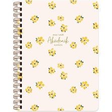 Braventa Collection Keskin 16 * 23 Spiralli Akademik Ajanda - Amber