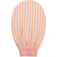 Braventa Collection 'scrub Premium Ekru Banyo Duş Kesesi Peeling ELDIVENI%100 Floş Ipek Normal Ciltler Için