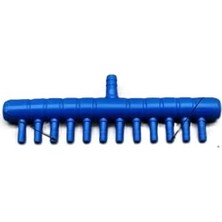 Braventa Collection Plastik Akvaryum Hava Pompası Balık Tankları Için, 12 Li Çok Çıkışlı Hava Akışı Dağıtıcı Ayırıcı, Ço