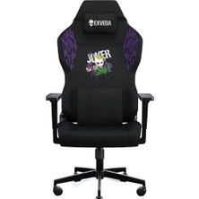 Braventa Collection Exvega Andromeda 2025 Masajlı Oyuncu Koltuğu Dokuma Kumaş (Joker Killer Smile)