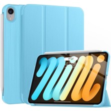 Braventa Collection iPad Air 11INÇ M2/m3 2025-2024 ile Uyumlu Kılıf Pu Standlı Case 2025-2024 Mavi