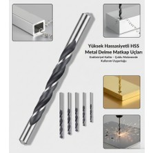 Endüstriyel Ümit Yapı Market Hss Metal Matkap Ucu Seti 5’li (4 – 5 – 6 – 7 – 8 Mm) | Demir, Çelik ve Sac Için