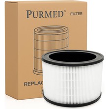 Braventa Collection Purmed Zero Compact Uyumlu Filtre (O) – Hepa + Aktif Karbon Filtre | Hava Temizleyici Yedek Filtre |