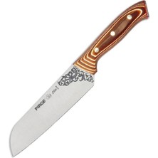 Braventa Collection Pirge Elite Santoku Bıçağı 18 cm