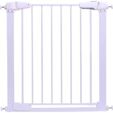 Braventa Collection Unisex Otomatik Kapanır German Style Stop/auto Close Çocuk Güvenlik Kapısı (Beyaz)