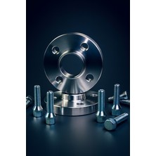 HDF Citroen C2 4X108 1,2 cm - 2 Adet Spacer + Bijon Seti