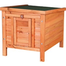 Braventa Collection Trıxıe Küçük Evcil Hayvan Evi, Ahşap Dış Mekan Barınağı, Hava Koşullarına Dayanıklı Evcil Hayvan Evi