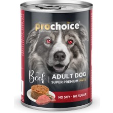 Braventa Collection Prochoice Yetişkin Köpekler Için, Sığır Etli ve Pirinçli Ezme, 400 G x 12 Adet