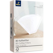 Braventa Collection Tchibo Beyaz Kağıt Filtre 4 Numara 80 Adet