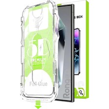 Braventa Collection S24 Ultra Için Kolay Kurulum Ekran Koruyucu Otomatik Toz Toplayan Hava Kabarcığı Bırakmayan Dokunmat