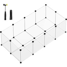 Braventa Collection Dış Mekan Muhafazası, Zemin Panelleri, Oyun Parkı, Kobay Muhafazası, Plastikten Yapılmış, Hamster, T