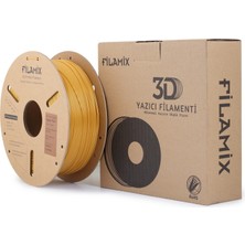 Filamix Pla+ Altın Rengi 3D Filament 1.75MM 1kg - Teknoartshop