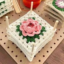 Braventa Collection Orhanucuzluk Ahşap Motifmatik Tahtası 15X15 cm