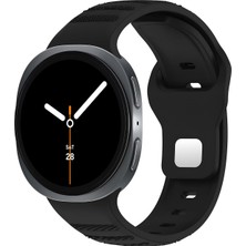 Braventa Collection Watch 8 (40MM/44MM) ve Watch 8 Classic (46MM) ile Uyumlu Konforlu ve Yumuşak Rugged Silikon Kordon