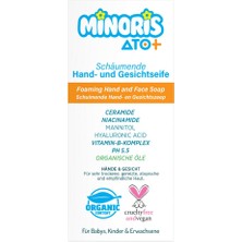 Braventa Collection Minoris Ato+ Köpük El ve Yüz Temizleme Sabunu Minoris Ato+ Köpük El Sabunu Hassas, Çok Kuru ve Atopi