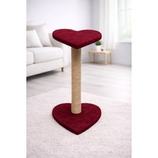 Feyza Design Renkli Kalpli Kedi Tırmalama Tahtası, Eğlenceli ve Dayanıklı Tasarım