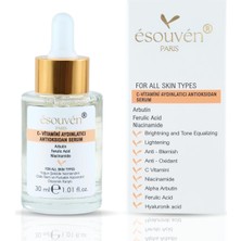 Braventa Collection Brightening Serum Cilt Aydınlatıcı C Vitamini Serumu 10% Arbutin 2% Askorbik Ferulic Acid 1% Yağlı C