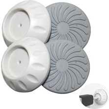 Braventa Collection Bolivia's Bebek Kapısı Duvar Koruyucusu, 4 Adet Çocuk Basınçlı Montaj Merdiven Güvenlik Kapısı Akses