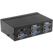 Braventa Collection 4 Port VGA Splitter VGA Çoğaltıcı VGA 4 VGA Çoklayıcı 200MHZ