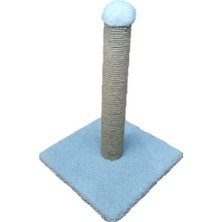 Feyza Design Şık Hasır Kedi Tırmalama Tahtası, 47 Cm, Sağlıklı ve Doğal Tırmalama