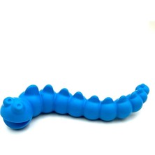 Braventa Collection Mavi Tırtıl Köpek Diş Kaşıma Oyuncağı Mavi