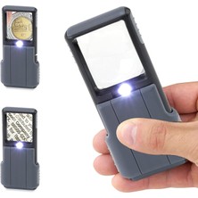 Braventa Collection Carson Po-55 Minibrite™ 5x LED Aydınlatmalı Kayar Taşınabilir Büyüteç