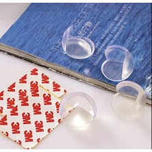 Braventa Collection Agubugu Baby AGU-103 Mini Köşe Koruyucu (Şeffaf, 4 Adet)