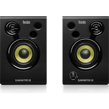 Braventa Collection Hercules Djmonitor 32 – Stüdyo ve Dj Için 3,5 Inç Hoparlörlü Kompakt 2 Yollu Aktif Dj Monitörleri
