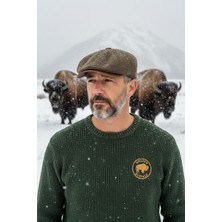 Kaşmir Yün Koleksiyonu Relax Kalıp 8 parça İskoç Kasket