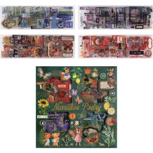 Braventa Collection Ronesans Pul Temalı 45 Adet Sticker Seti •