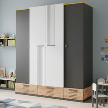 Setay Gardırop, Relax 4 Kapaklı Dolap