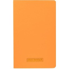 Braventa Collection Neon Serisi, A4 80 Yaprak Kareli Pp Kapaklı Spiralli Defter, Turuncu