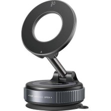 Braventa Collection Magsafe Car Mount, Vacuum Car Phone Mount With Strong Magnet, 360° Metal Strut Suction Cup Phone Mou
