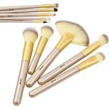 Braventa Collection 18 Parça Makyaj Fırça Seti Krem