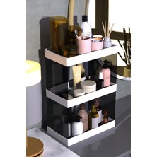 Braventa Collection Home Makyaj,takı ve Organizeri Rafı Standı Büyük Boy Makyaj Organizeri Iki Katlı Çok Amaçlı Düzenley