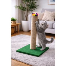 Feyza Design 42 cm Kedi Tırmalama Tahtası, Dayanıklı ve Eğlenceli Tasarım