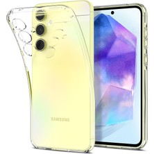 Braventa Collection A55 ile Uyumlu Kılıf Liquid Crystal 4 Tarafı Tam Koruma - ACS07537