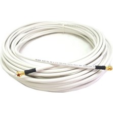 Braventa Collection 2 Metre Rg6/u4 Full Hd 3D 4K Anten Tv Çanak Uydu Lnb Kablosu 2mt (F Konnektör Takılı Hazır) 2 mt