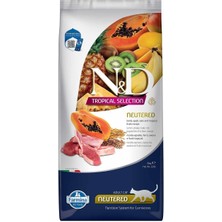 Braventa Collection Nd Tropical Selection Kuzu Etli ve Tropikal Meyveli Kısırlaştırılmış Kedi Maması 10 kg