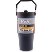 Braventa Collection Voit Voit Chill Ice Thermos 600ML Unisex Suluk & Matara Mavi Tek Ebat