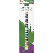 Pebeo Pop Art Akrilik Boya Seti 17X10ML + 15ML Beyaz 669710