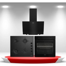 Arçelik Ankastre Set - 4 (Ade 605 S/ Ocd T 601-1 Es /afc 120 S)