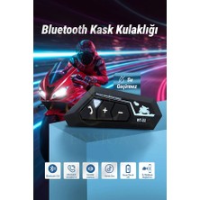 Ensiga Bluetooth Motosiklet Intercom Kask Kulaklık BT22 Kulaklık 5.0 Bluetooth Motosiklet Kulaklık